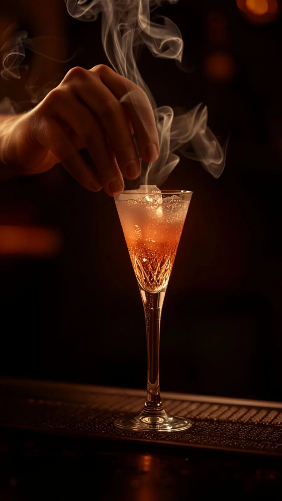 Bartender prepara un cocktail mixology — Kirke