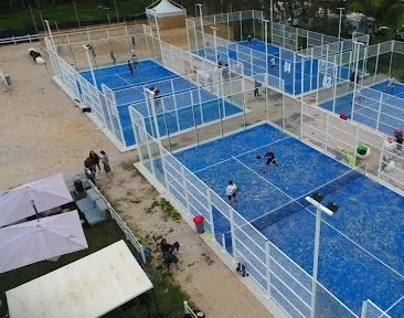 I campi da padel del Country Club Circeo